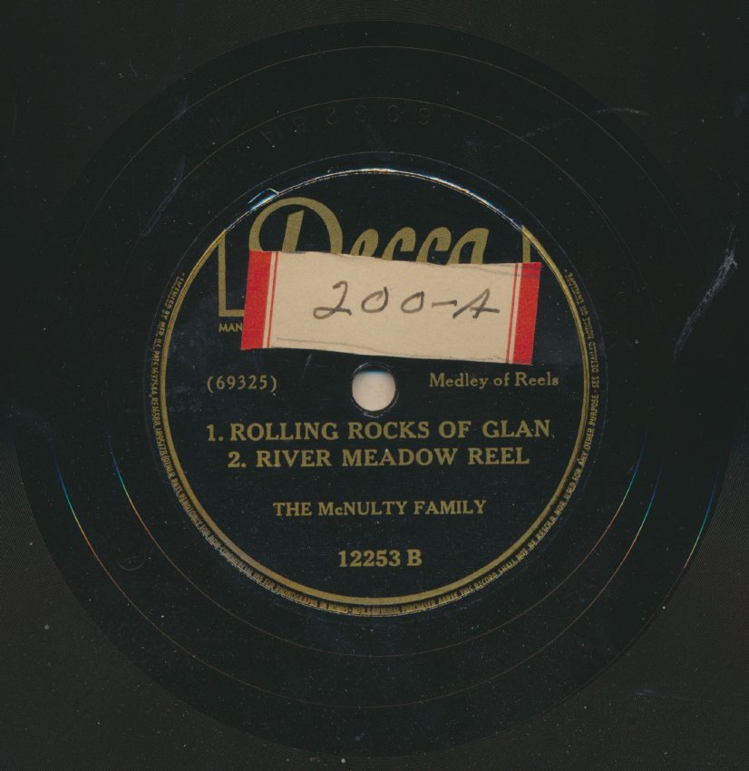 The McNulty Family: Rolling Rocks of Glan/River Meadow Reel (reels)