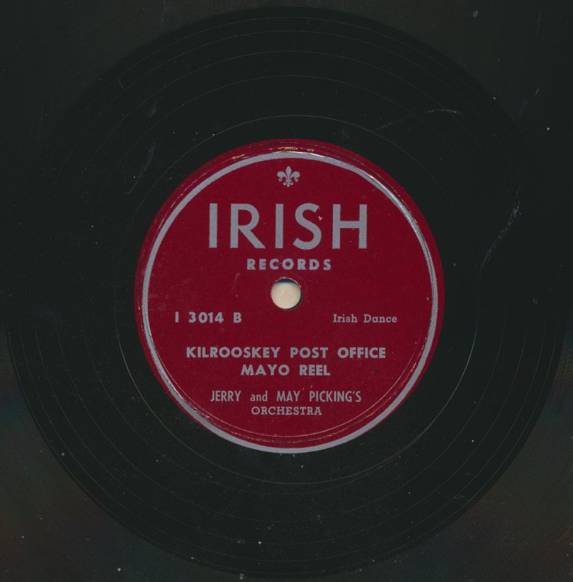 Jerry and May Picking's Orchestra: Kilrooskey Post Office/Mayo Reel (reels)