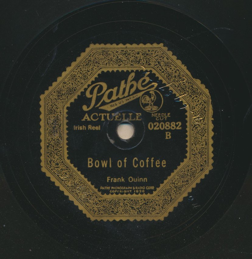 Frank Quinn: Bowl of Coffee (reel)